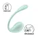 Satisfyer Smooth Petal, APP Controll, G-spot Vibrating Vaginal Silicone Rechargeable Egg - Green