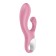 Satisfyer Air Pump Bunny 2 Inflatable Silicone Vibrator - Pink 