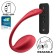 Satisfyer Shiny Petal, APP Controll & Remote Control, G-spot Vibrating Vaginal Silicone Rechargeable Egg - Red