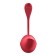 Satisfyer Shiny Petal, APP Controll & Remote Control, G-spot Vibrating Vaginal Silicone Rechargeable Egg - Red