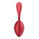 Satisfyer Shiny Petal, APP Controll & Remote Control, G-spot Vibrating Vaginal Silicone Rechargeable Egg - Red