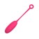 Vibrating Egg Pearl Love Egg, 10 Vibration Modes, Remote Control, Silicone, USB, Pink, 19.5 cm