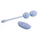 Willie Youth USB Rechargeable Silicone Kegel Balls, Remote Control, 12 Vibrating Modes - Blue
