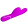 Pretty Love Perlita Twinkled Tenderness USB Rechargeable Silicone Rabbit Vibrator - Purple I