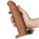 Pleasure X-Tender Vibrating Penis Sleeve 4-Brown