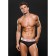 Logo Elastic LowRise Mesh Brief Black