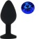 Anal Silicone Medium Butt Plug - with Color Base / Assorted Colors