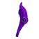 Vibrating Silicone Penis Ring 10 functions of Vibration-Purple-3