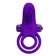 Vibrating Silicone Penis Ring 10 functions of Vibration-Purple-3
