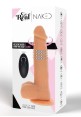 Rotating Beads-Rechargeable Wireless Vibrating Silicone Dildo