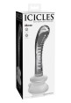 Icicles No. 88 Glass Dildo with Silicone Suction Cup