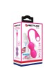 Pretty Love Elvira Wireless Silicone Keggel Balls USB Rechargeable Vibrating with / APP Control - Pink
