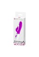 Pretty Love Peter Silicone Rabbit  Vibrator - Purple