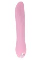 Tiara Tongue USB Rechargeable Vibrator 10 Vibrating Modes Silicone -Pink 17 Cm