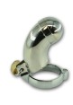 Submissive Metal Chastity Cage