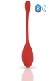 Silicone Bloom Vaginal Ball Mobile APP Bluetooth Control, USB Rechargeable - Red