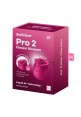 Satisfyer Pro 2 Classic Blossom  Air Pulse Stimulator - Red