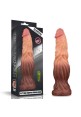 9.5'' Dual layered Liquid Silicone Nature Cock