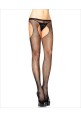 Industrial Fishnet Crotchless Pantyhose O/S