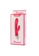 Dreamer Rechargeable Silicone Rabbit Vibrator-Rose Red