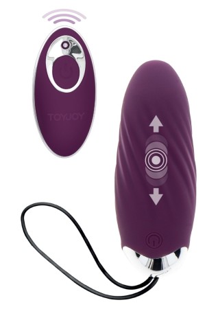 Knock Knock Eggstavagant Stimulation & Pulsation Wireless Rechargeable Silicone Bullet