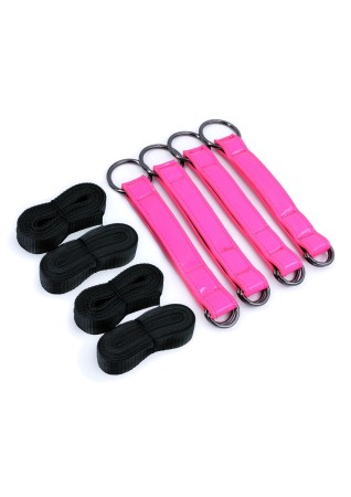 NS Electra Bed Restraint Straps - Pink