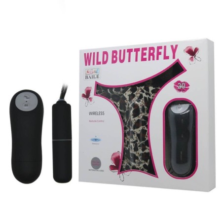 Wild Butterfly Remote Control 20 Functions of Vibr. Panty