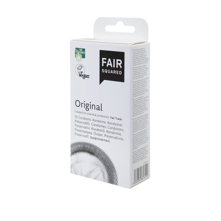 Vegan-Fair Squared Condoms Original-10 Pcs