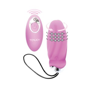 You Crack Me Up Wireless Vibrating & Rotating Rechargeable Silicone Bullet