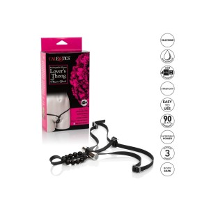 Rechargeable Vibrating Thong with Beads