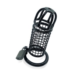 Stainless Steel Chastity Penis Cage - Mesh - 45 mm.