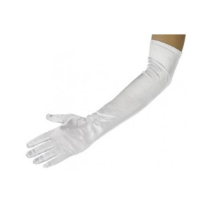 EXTRA LONG SATIN GLOVES