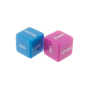 Lovers Dice Pink / Blue