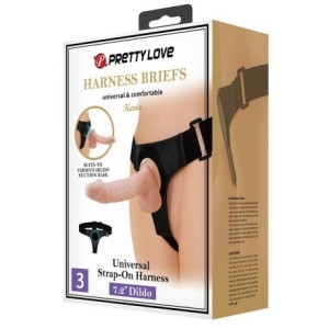 Pretty Love Kevin Harness Briefs with Dildo Set