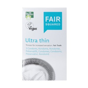 Vegan-Fair Squared Ultra Thin-3 pcs
