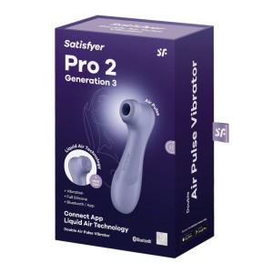 Satisfyer Pro 2 Generation 3 with Liquid Air Wine Lilac