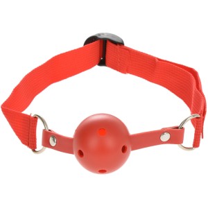 Calus Basic Search Ball Gag-Red