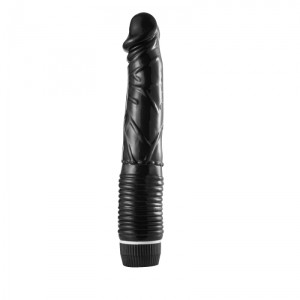Vibrator Realistic Multispeed Natalia, 21,8 cm - Black