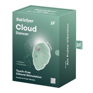 Satisfyer Cloud Dancer Clitoral Rechargeable Stimulator - Green