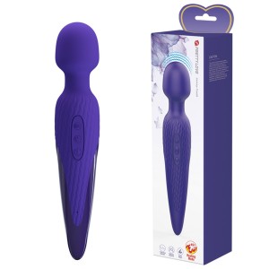 Anthony Youth Massage Wand 7+5 Vibe & Speed Modes, USB Rechargeable - Violet