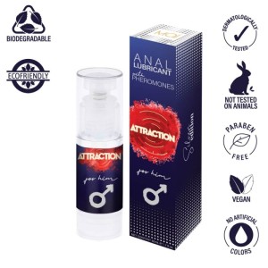 Anal lubricant with Pheromones attraction for Him - 50 ml