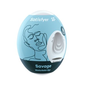 Satisfyer Masturbator Egg Single Savage Hydro Active