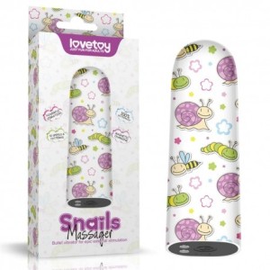 Rechargeable Snails - 10 Vibrating Function Mini Massager