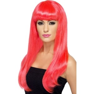 Babelicious Hot Pink Wig
