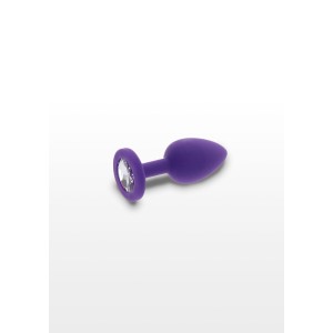 Diamond Booty Jewel Small-Silicone Butt Plug - Assorted Colors