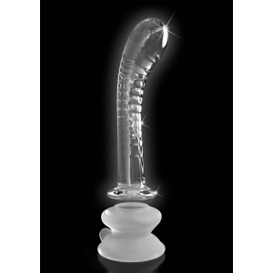 Icicles No. 88 Glass Dildo with Silicone Suction Cup