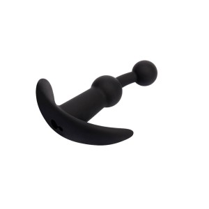 Playful Beaded Rechargeable Vibrating Silicone Anal Vibrator