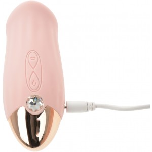 Protea Clitoris Sucking Stimulator Set+Egg Vibrator Remote,10 Vibration Modes, USB Rechargeable-Pink