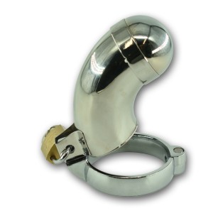 Submissive Metal Chastity Cage