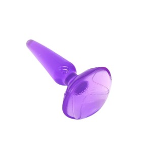 Small Butt Plug Alvin, Violet - 10 cm
